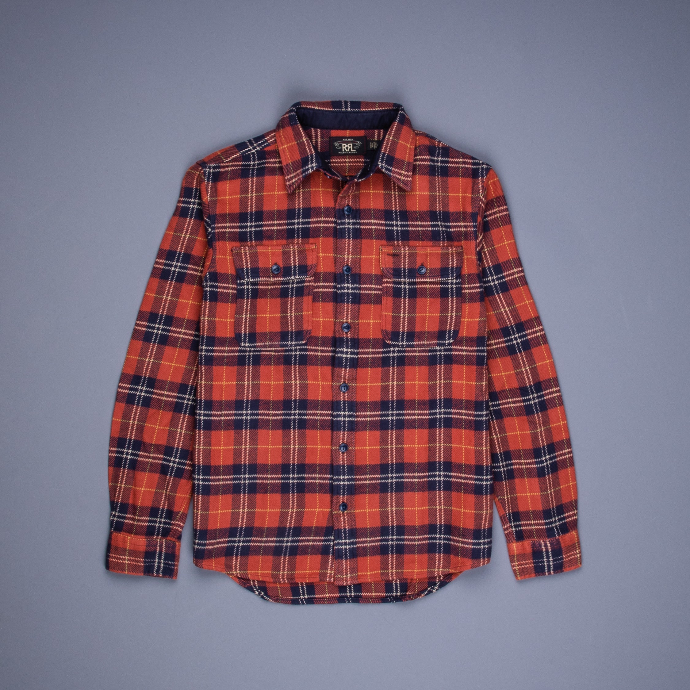 RRL Matlock Shirt Red Blue Plaid