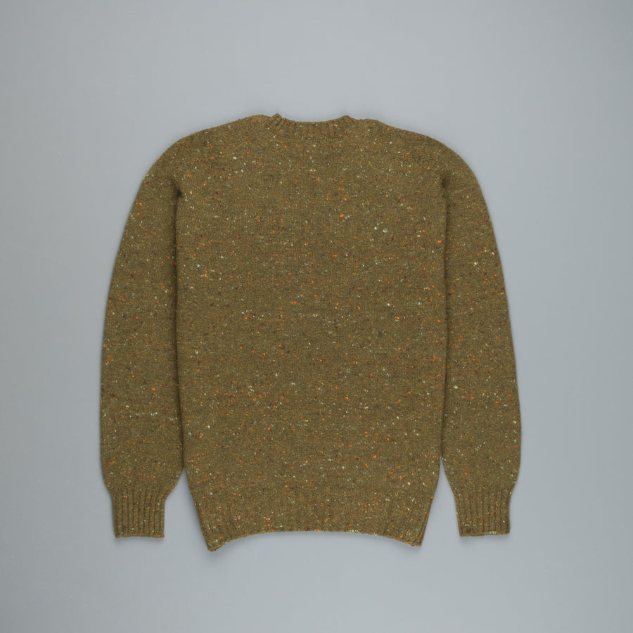Drumohr Sherwood Crew Neck Donegal Oliva