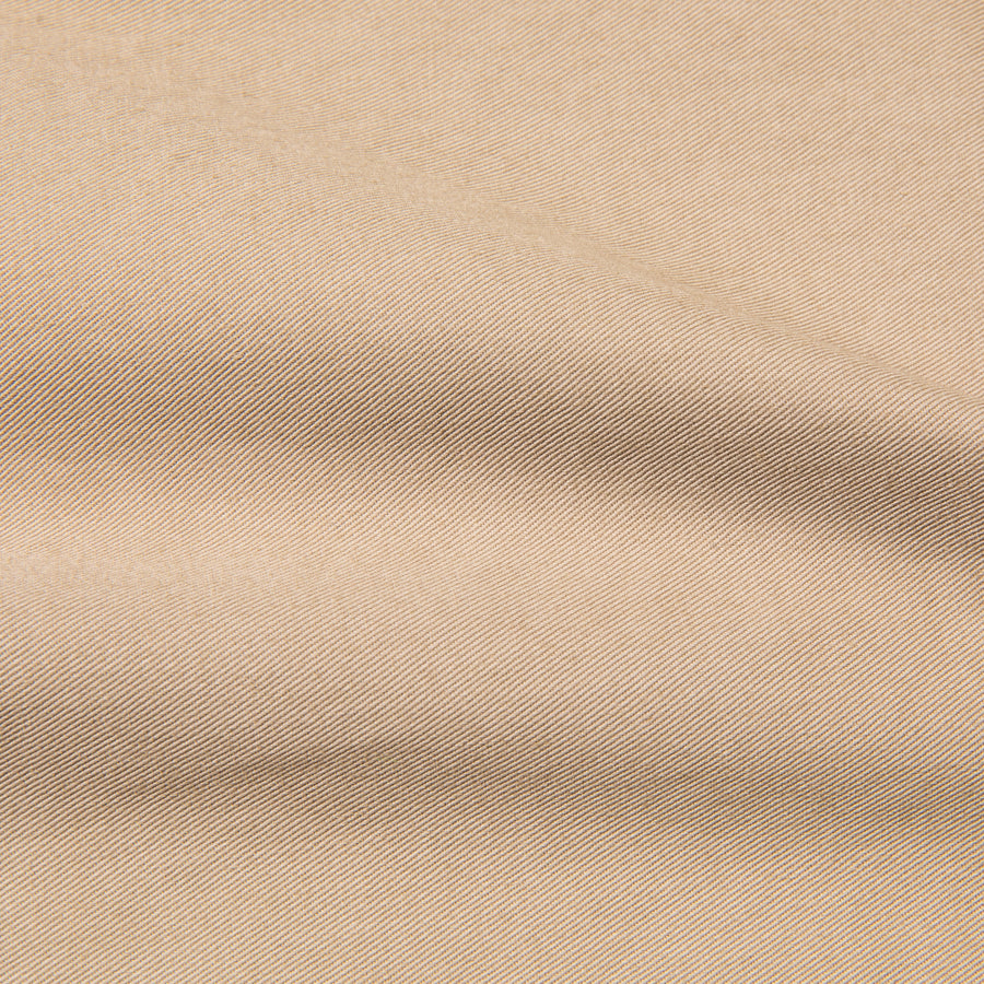 Caruso Cotton Pants Khaki Washed