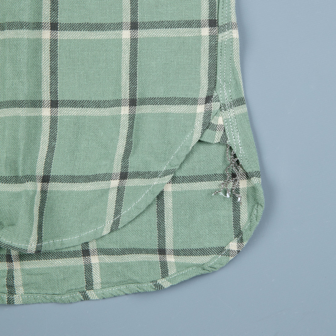 RRL Farrell workshirt Sage Grey