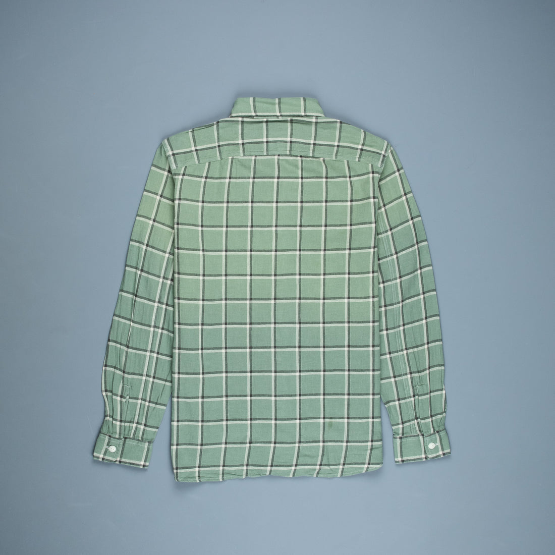 RRL Farrell workshirt Sage Grey