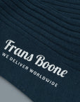 Frans Boone X Pantherella Vale Socks 100% Fil d'Ecosse / Cotton lisle Steel Blue