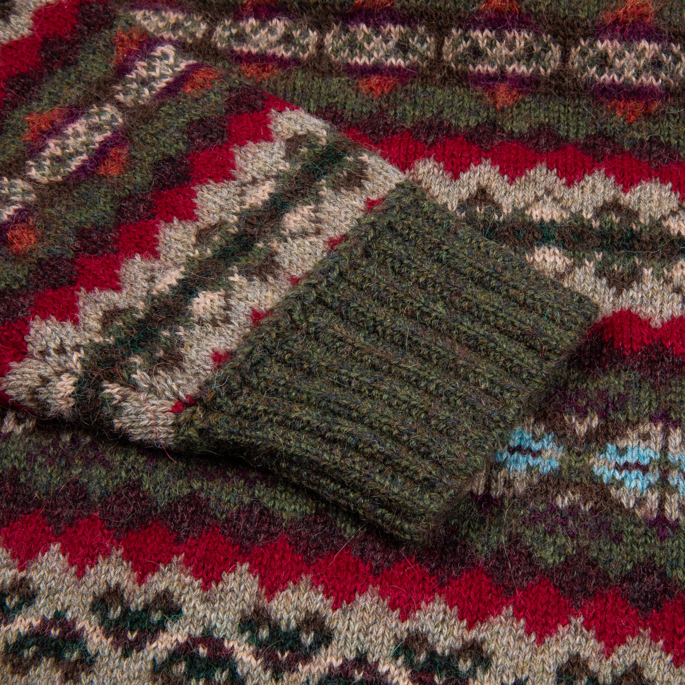RRL Fairisle Crewneck pullover