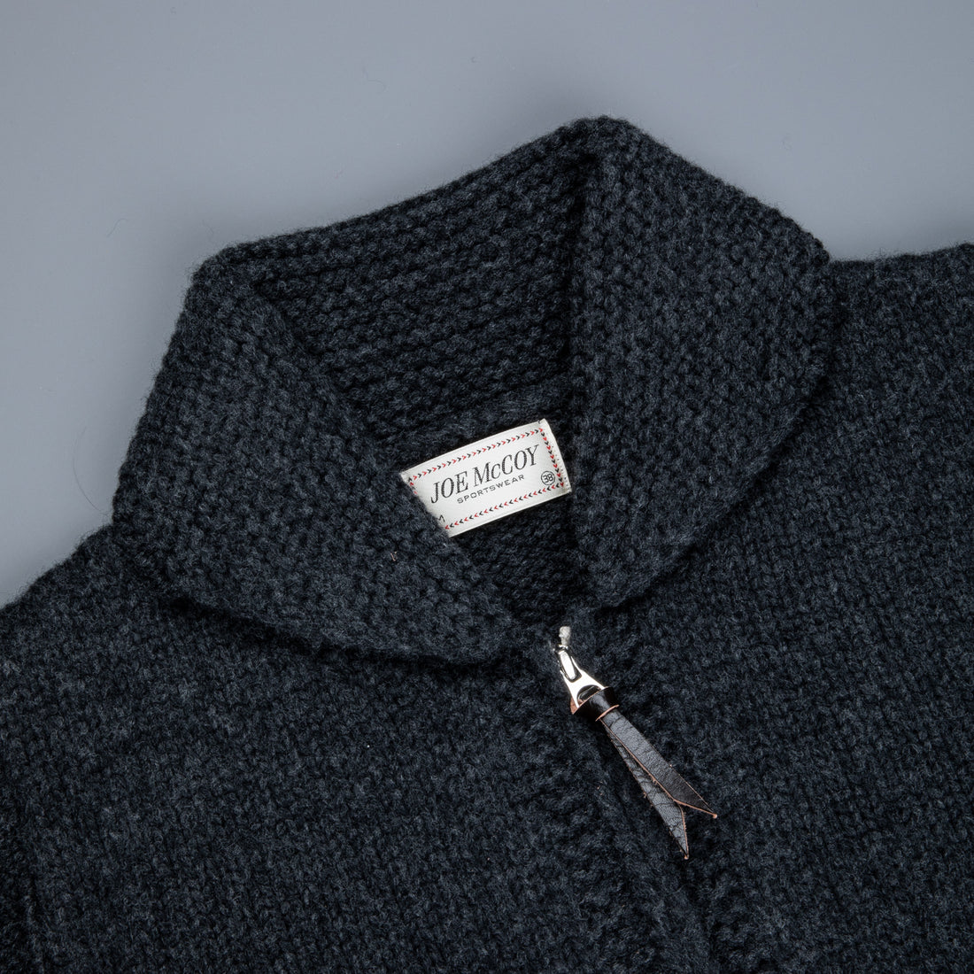 The Real McCoys Wool & Cashmere Cowichan Cardigan Chale