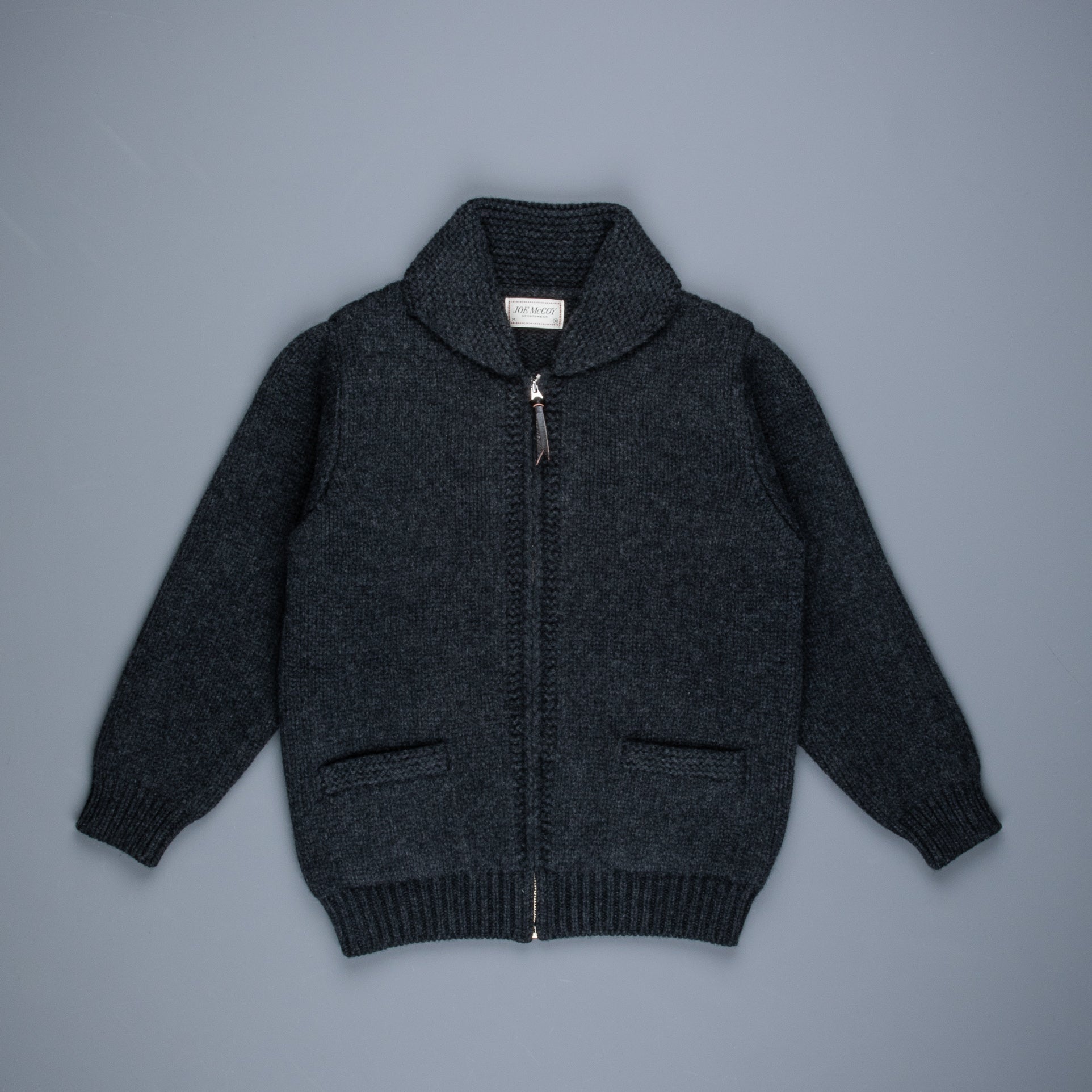 The Real McCoys Wool &amp; Cashmere Cowichan Cardigan Chale