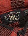 RRL Farrell Shirt Red Black Plaid
