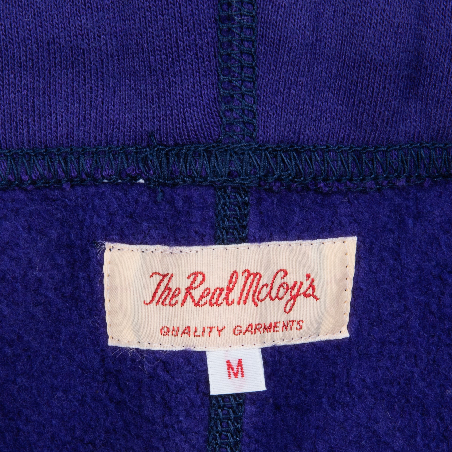 The Real McCoy&#39;s 10 oz Loopwheel Sweatpants Purple