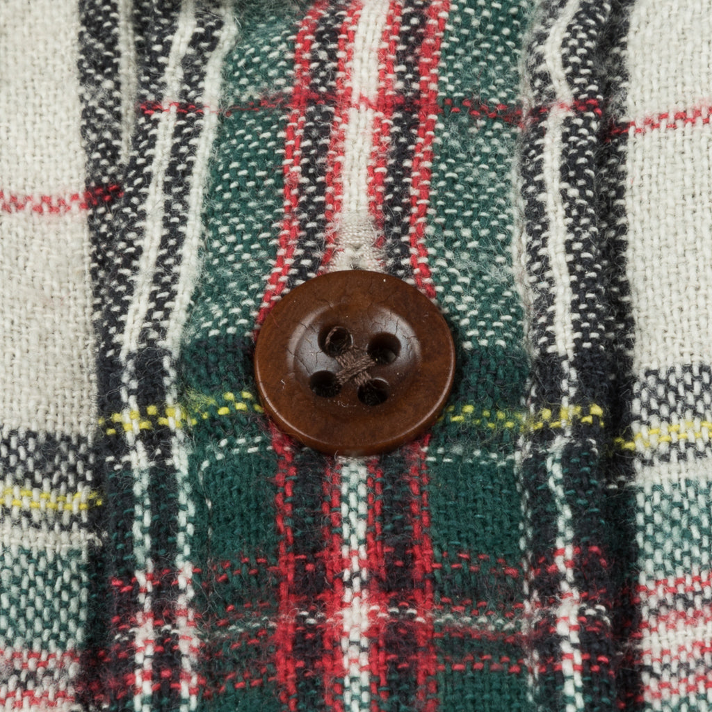 RRL Matlock Shirt Cream Tartan Plaid