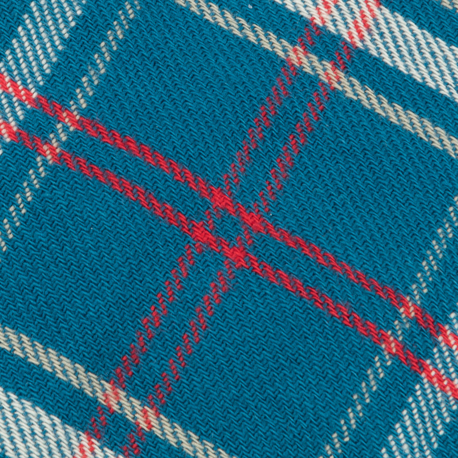 RRL Matlock Shirt Teal Red Plaid
