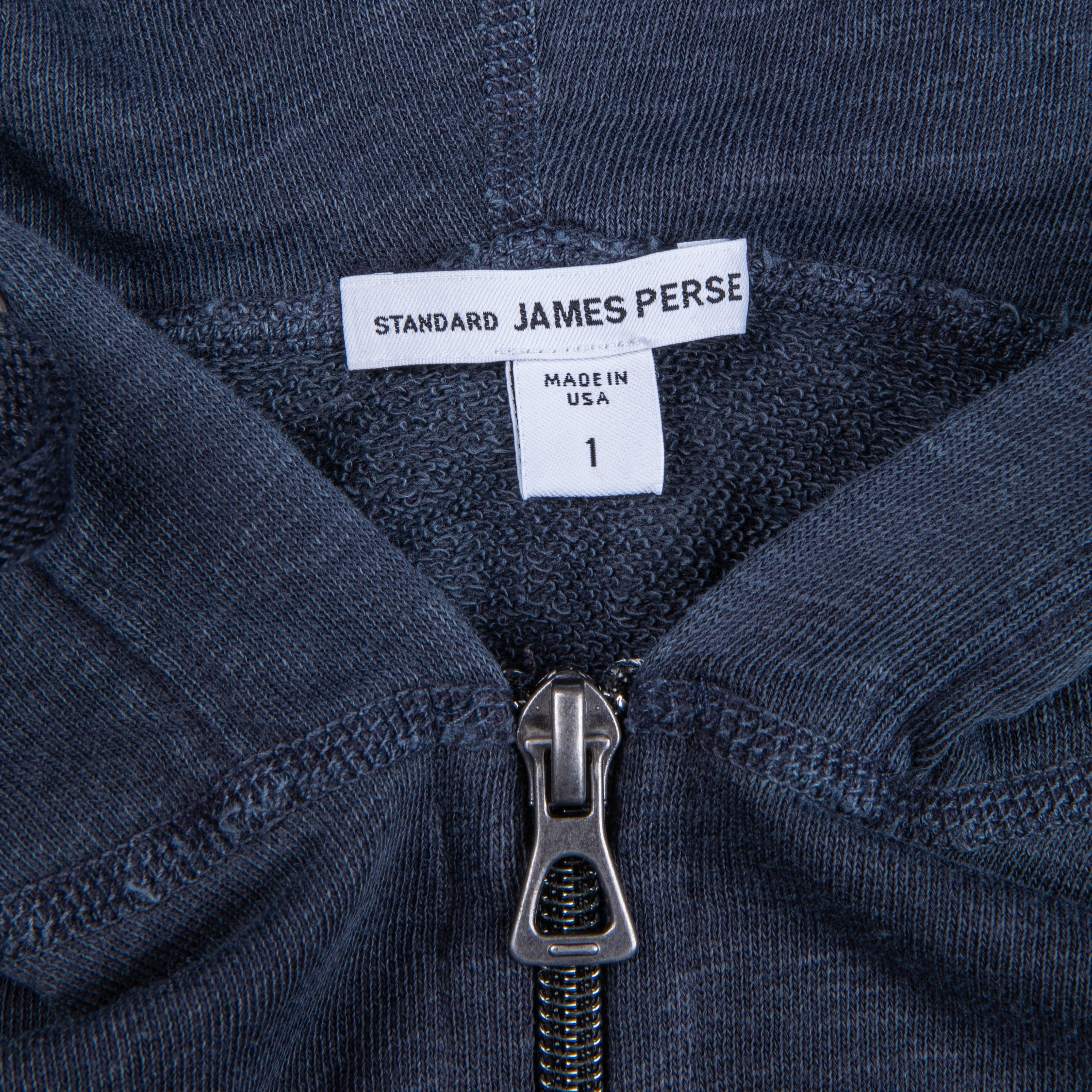 James Perse Vintage cotton hoodie Titan