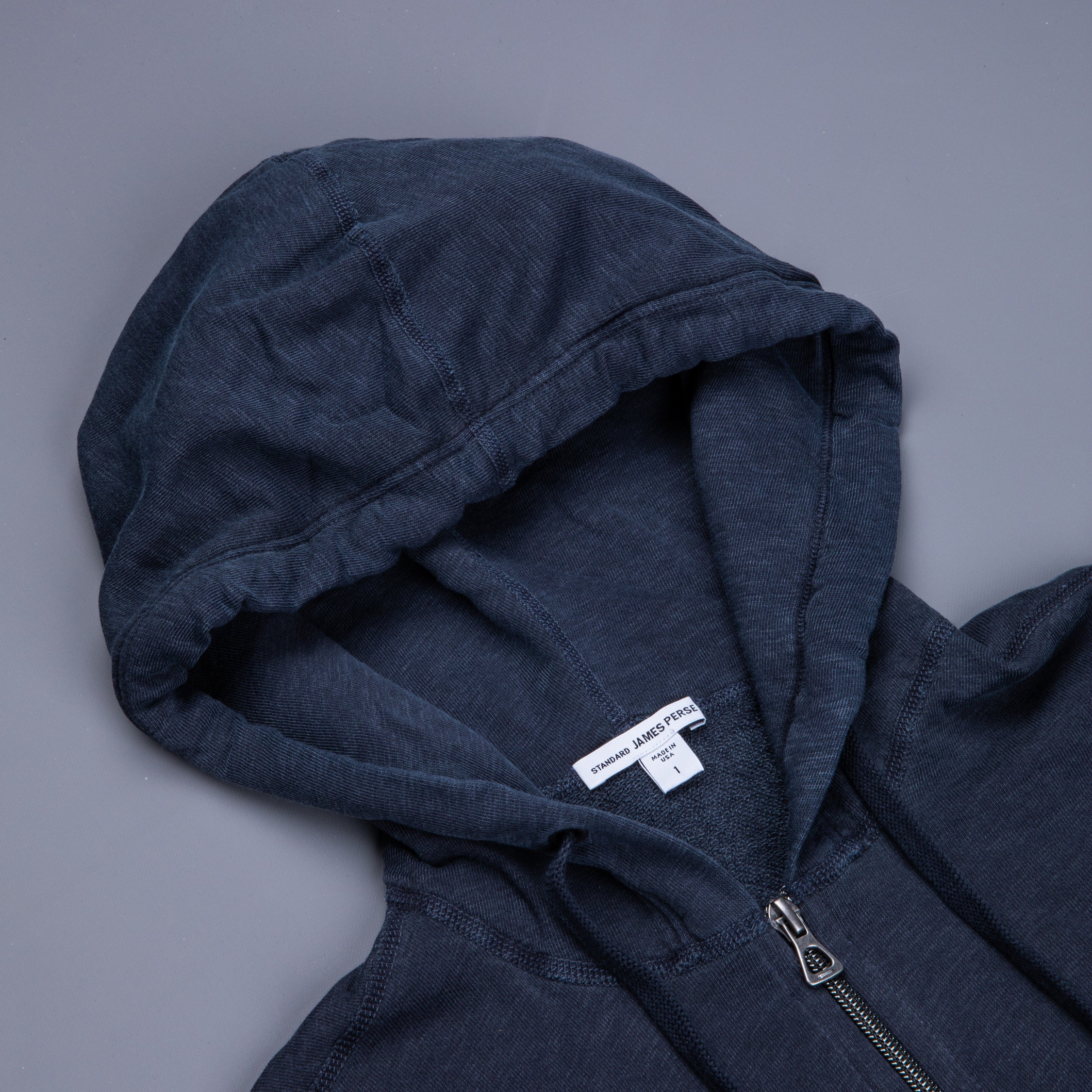 James Perse Vintage cotton hoodie Titan