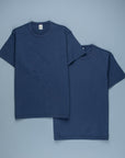 The Real McCoy's 2 Pack Crew Neck Tee Navy