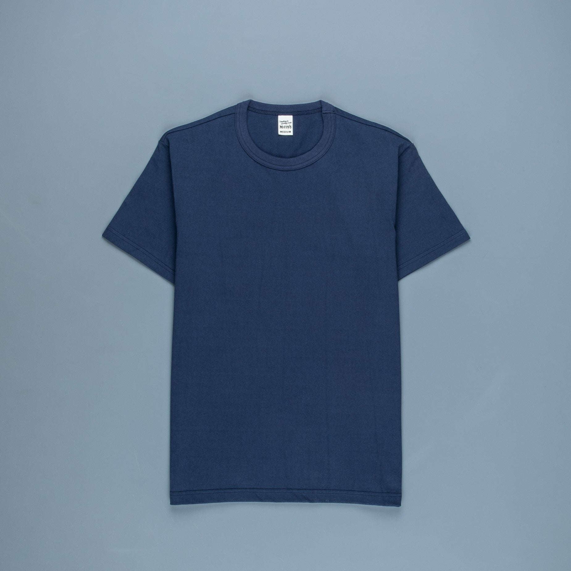 The Real McCoy&#39;s 2 Pack Crew Neck Tee Navy