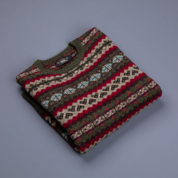 RRL Fairisle Crewneck pullover