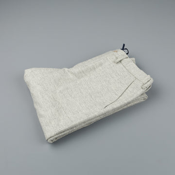 Incotex Model 74 Wool Jersey Pants Grigio Chiaro