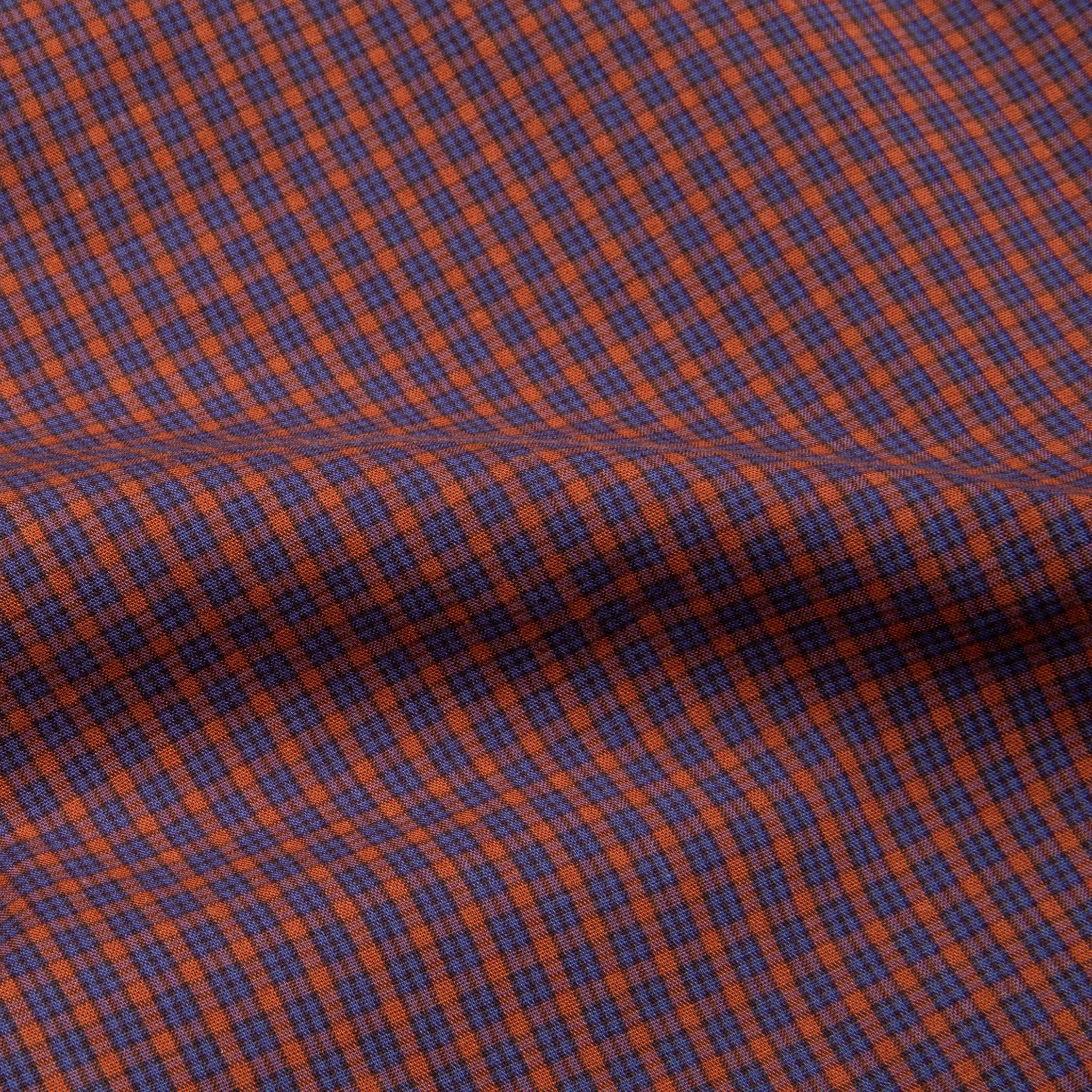 Gitman Vintage x Frans Boone Poplin Check Harissa - Alex