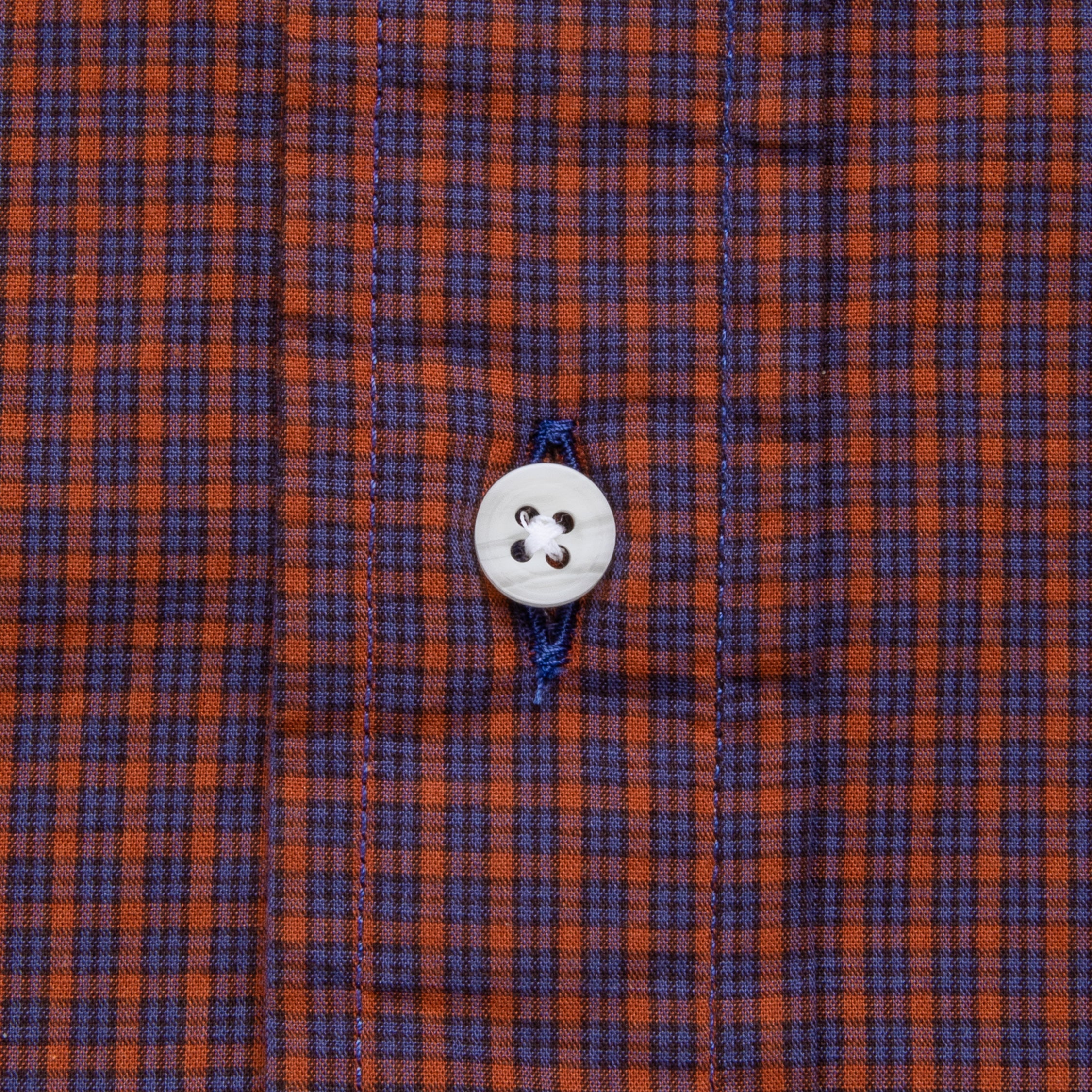 Gitman Vintage x Frans Boone Poplin Check Harissa - Alex