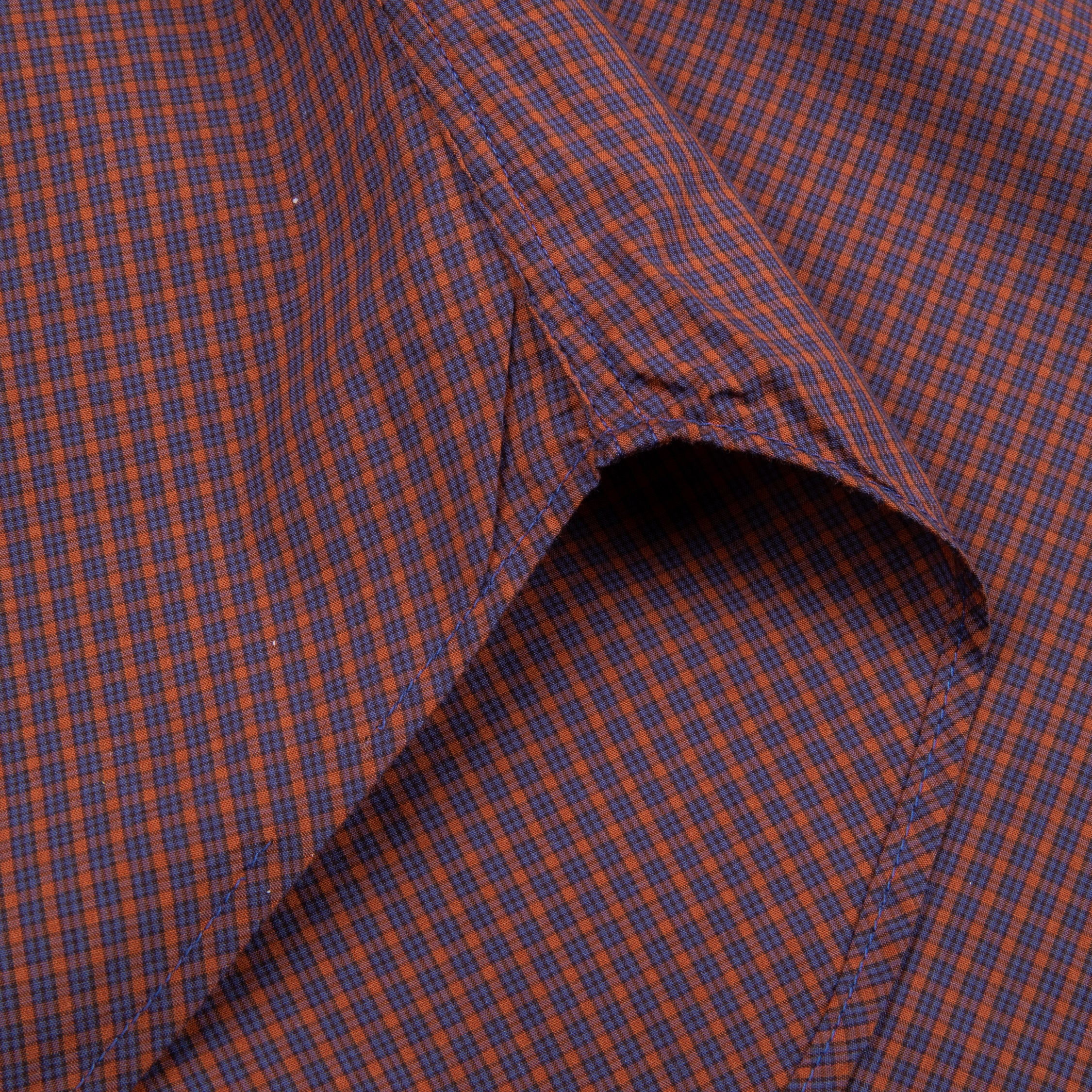 Gitman Vintage x Frans Boone Poplin Check Harissa - Alex