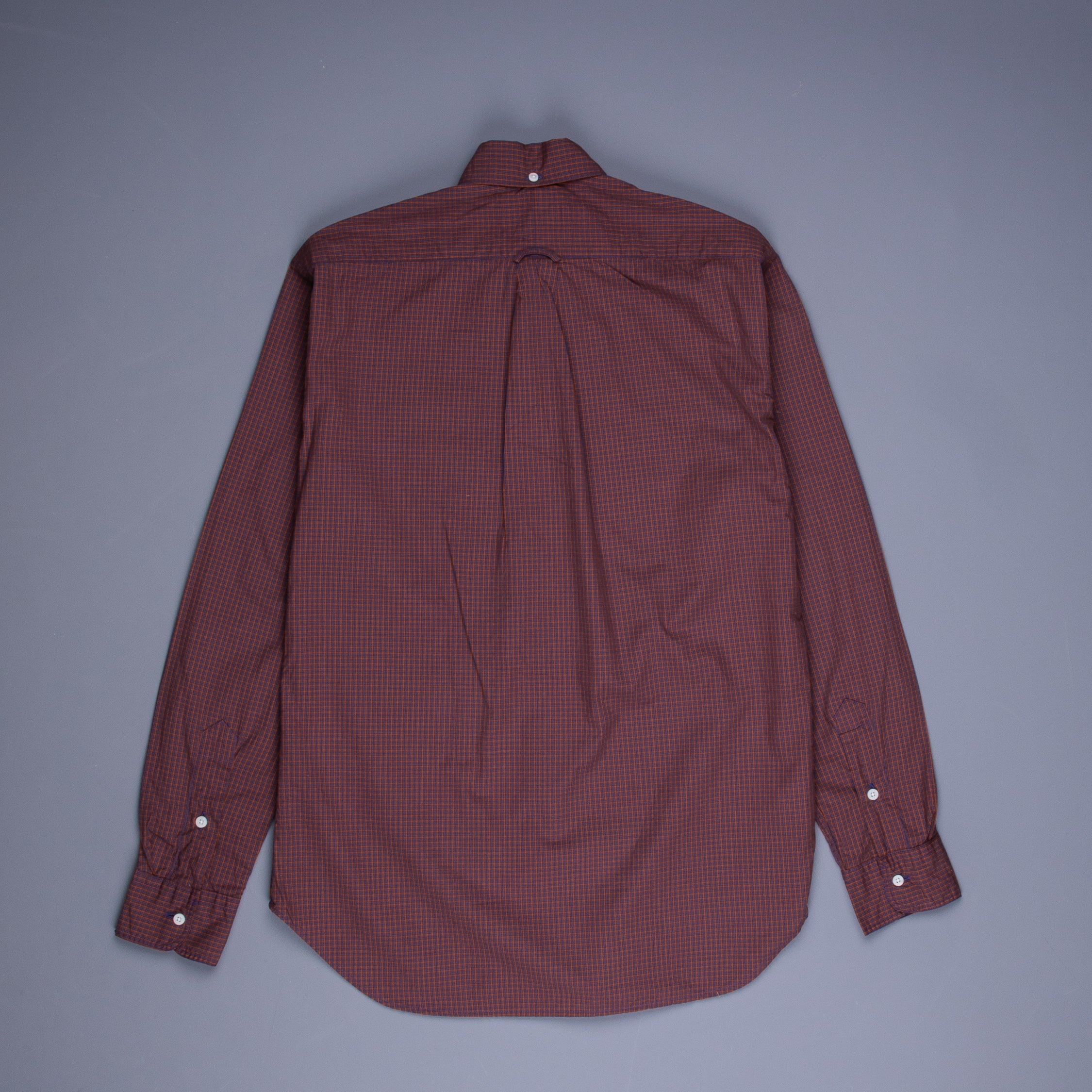 Gitman Vintage x Frans Boone Poplin Check Harissa - Alex