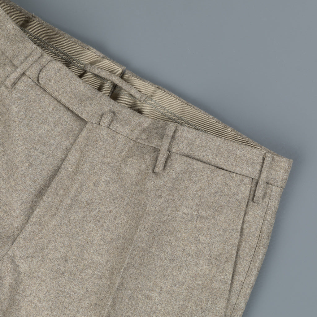 Incotex Venezia Model 30 Super 100's Flannel Beige Medio