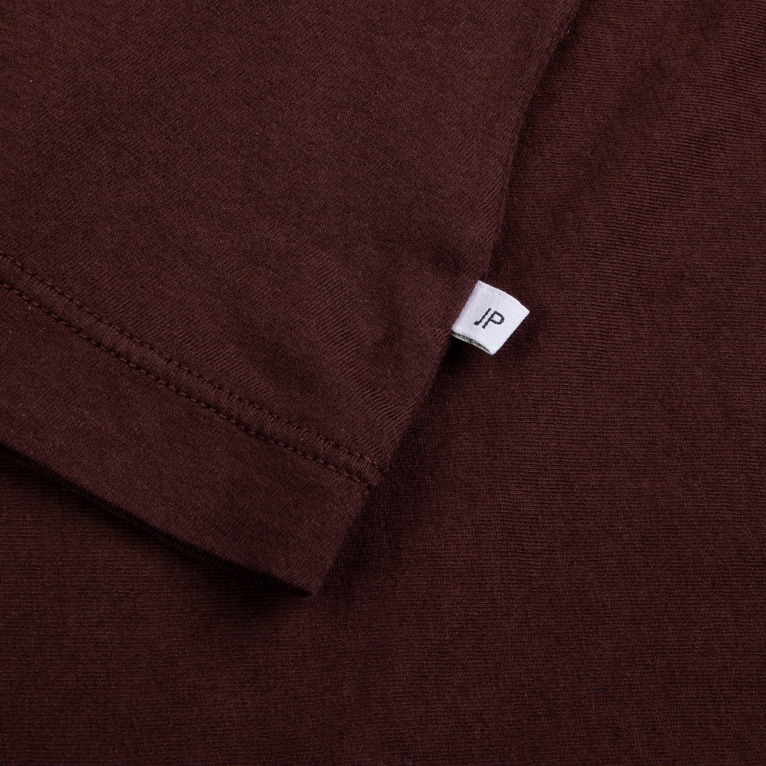 James Perse Crew Neck Tee Maroon