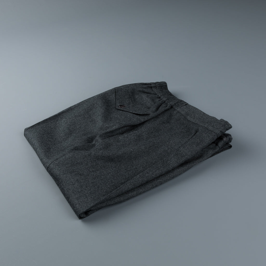 Incotex Venezia Model 52 Lightweight Flannel Grigio Scuro