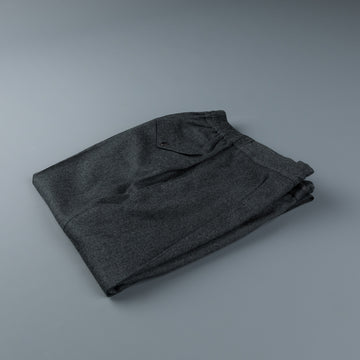 Incotex Venezia Model 52 Lightweight Flannel Grigio Scuro