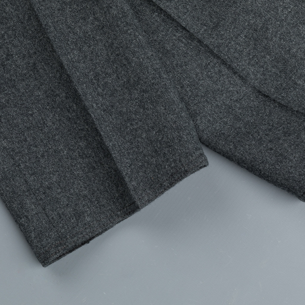 Incotex Venezia Model 52 Lightweight Flannel Grigio Scuro