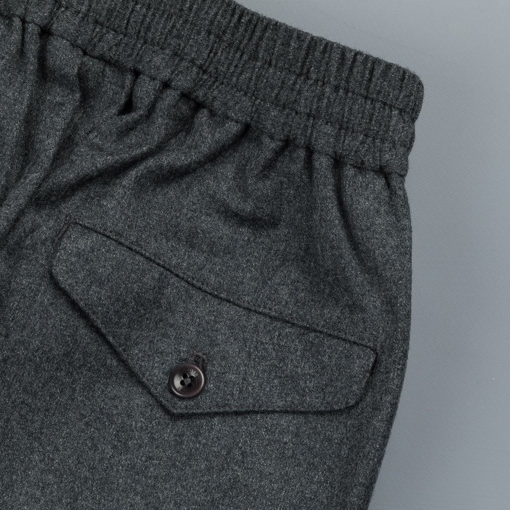 Incotex Venezia Model 52 Lightweight Flannel Grigio Scuro
