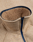 The Real McCoy's Outdoor Pile Cardigan Beige