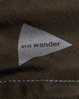 And Wander 60/40 Cloth Hat Khaki