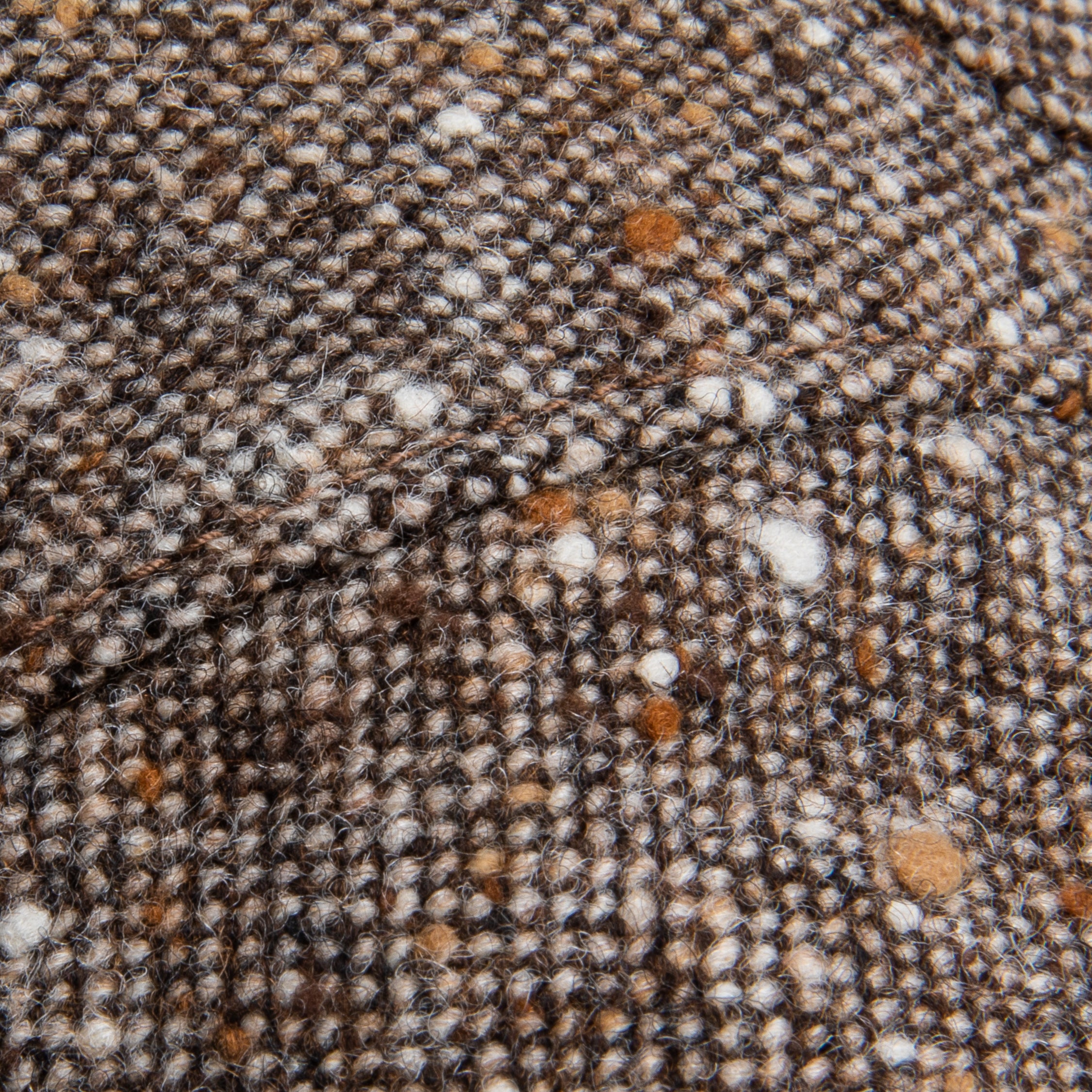 The Real McCoy&#39;s (Donegal) Tweed Newsboy Cap Brown