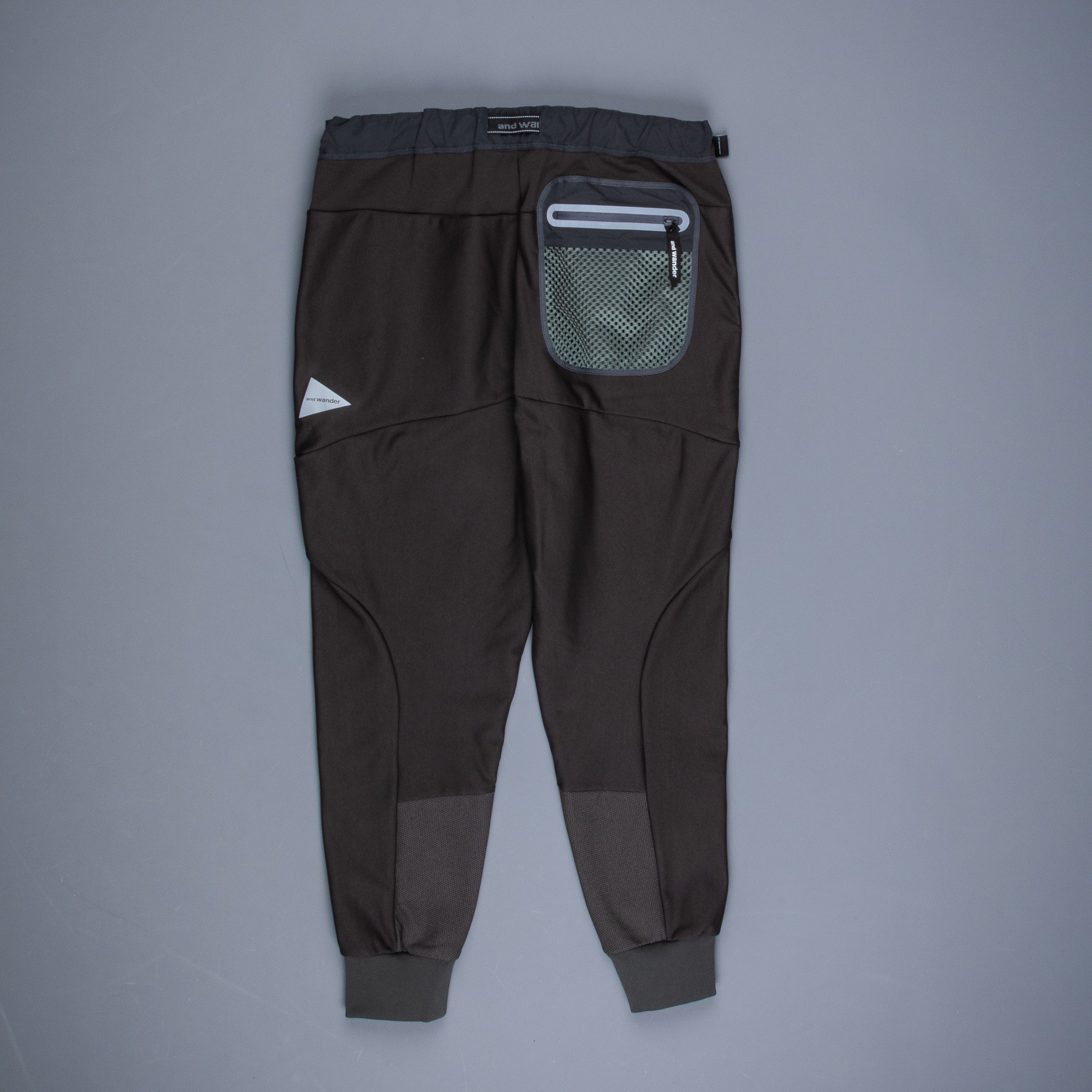 And Wander light fleece pants charcoal
