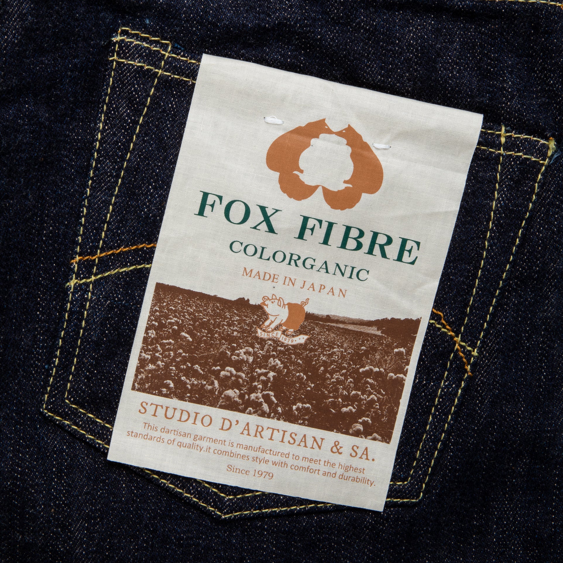 Studio D&#39;Artisan Relax Tapered fit jeans Fox x G3 one wash