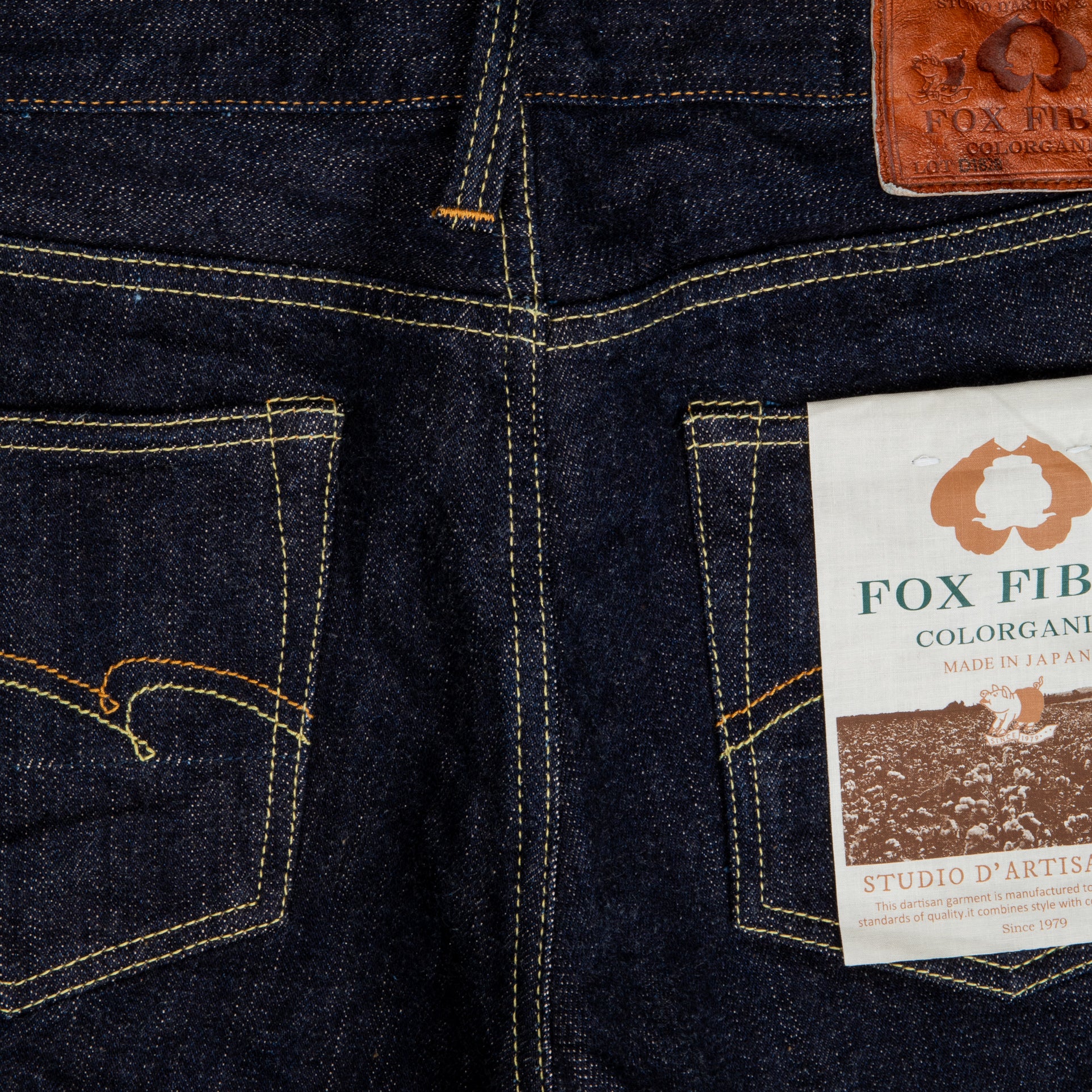 Studio D&#39;Artisan Relax Tapered fit jeans Fox x G3 one wash