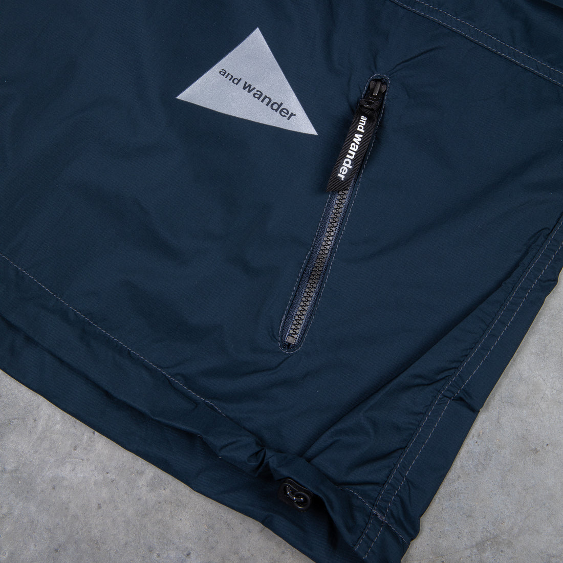 And Wander Pertex Wind T Navy