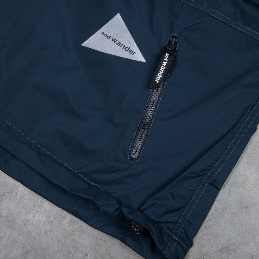 And Wander Pertex Wind T Navy
