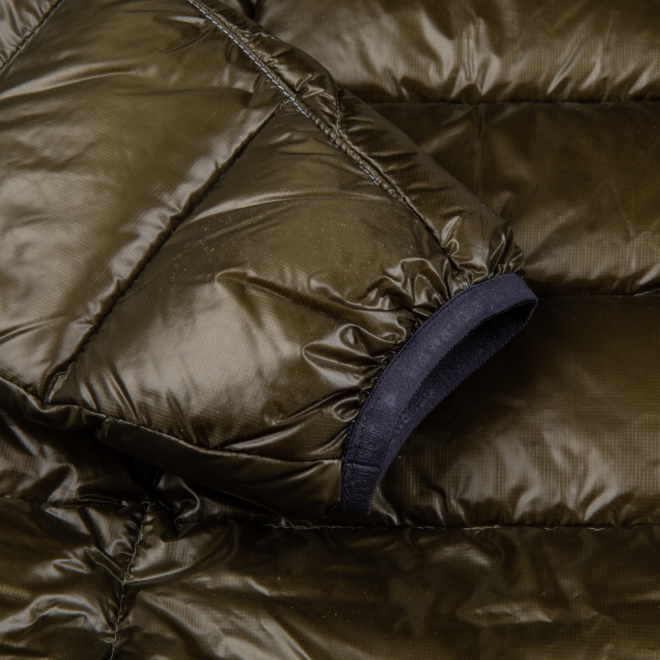 And Wander Diamond Stitch down jacket Khaki
