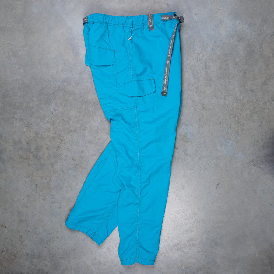 And Wander Ny Taffeta Hiker Pants Light Blue