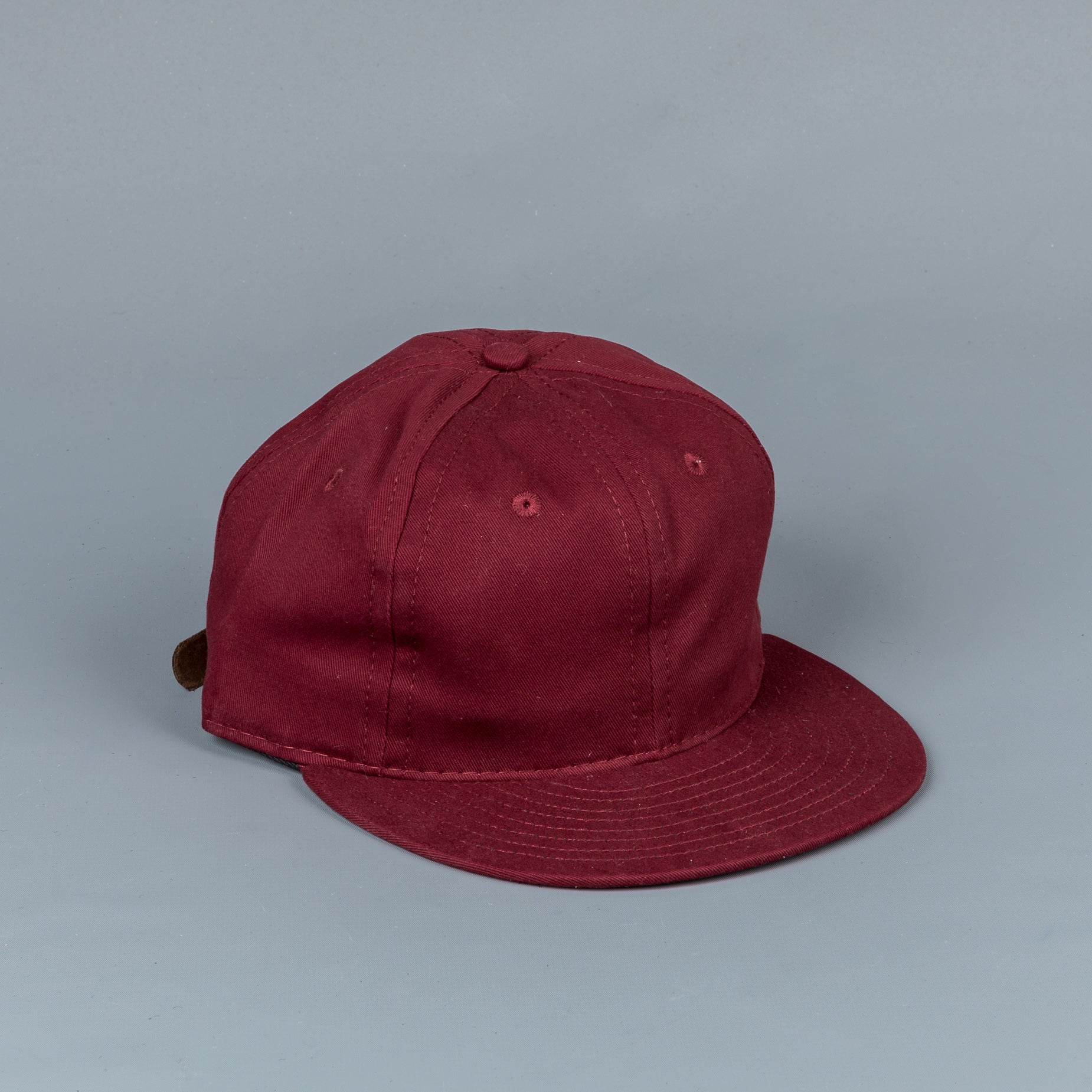 Ebbets Field Flannels Unlettered Cap Burgundy