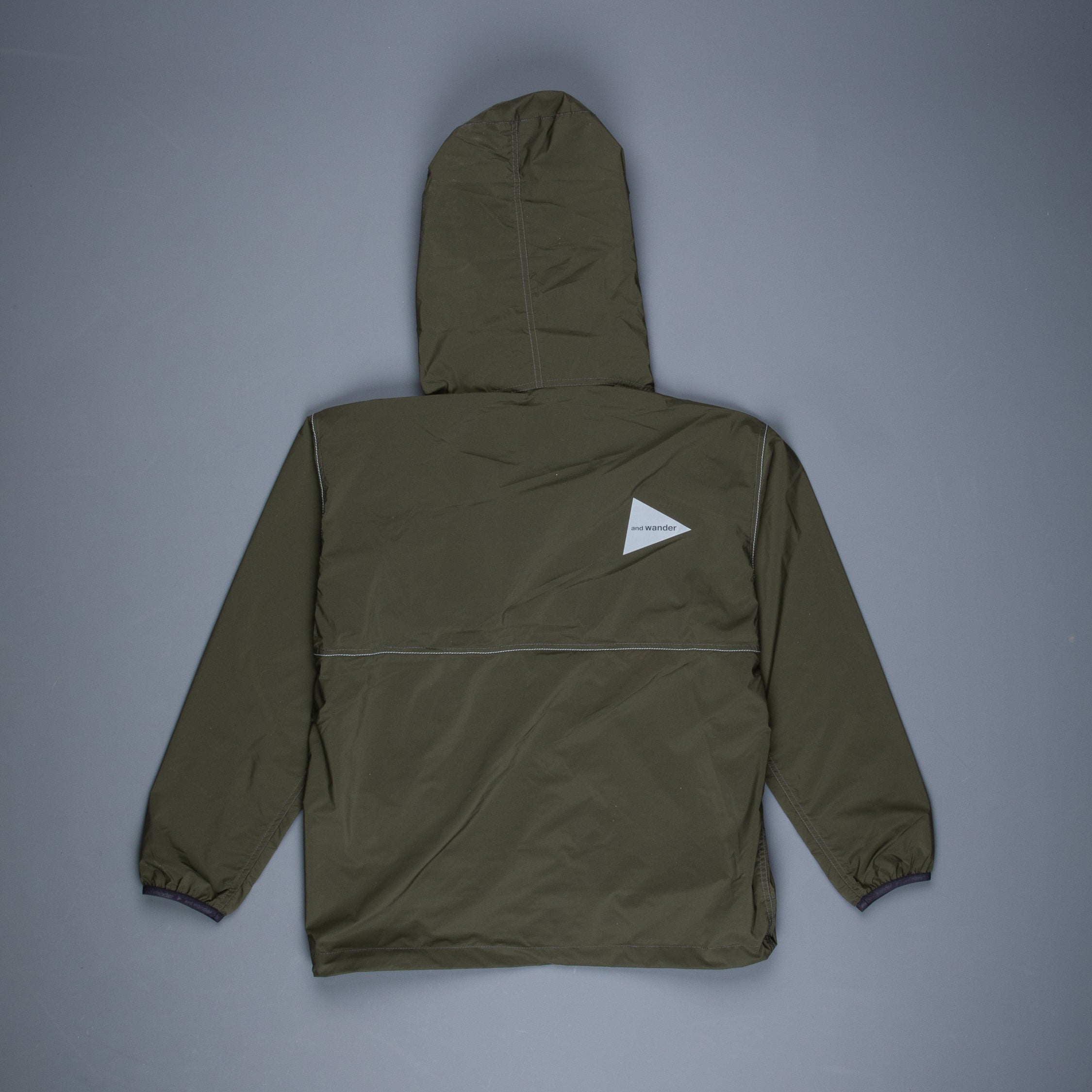 And Wander Pertex wind jacket khaki