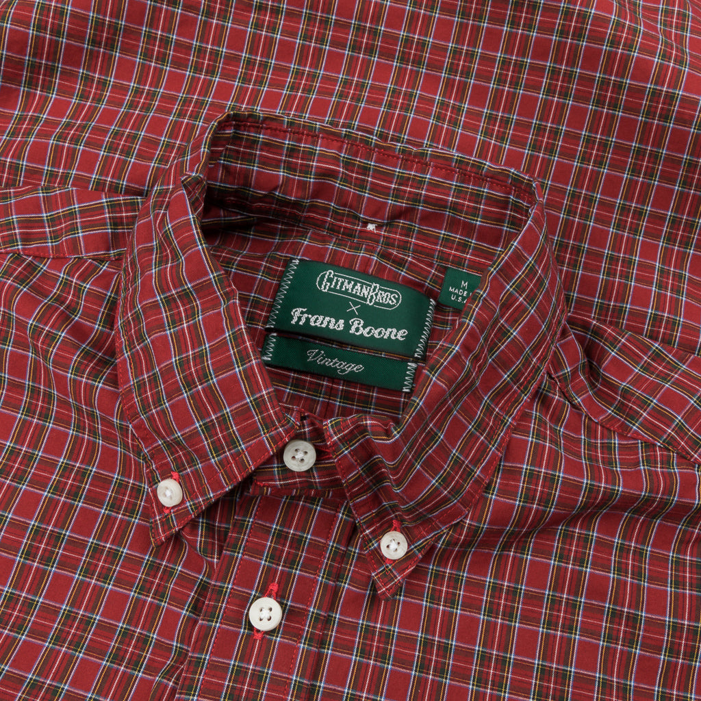 Gitman Vintage x Frans Boone Japanese woven check - Chester