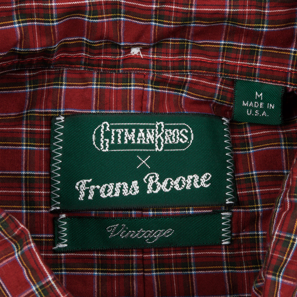Gitman Vintage x Frans Boone Japanese woven check - Chester