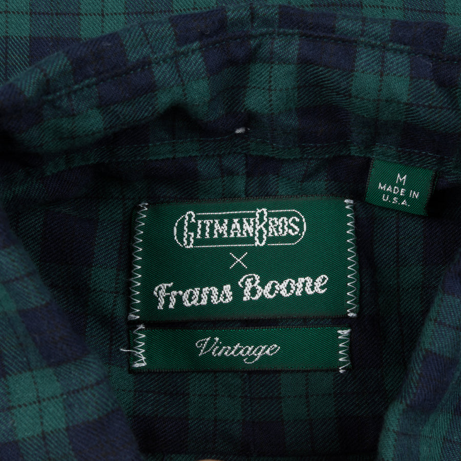 Gitman Vintage x Frans Boone Japanese woven Flannel check - Ronald