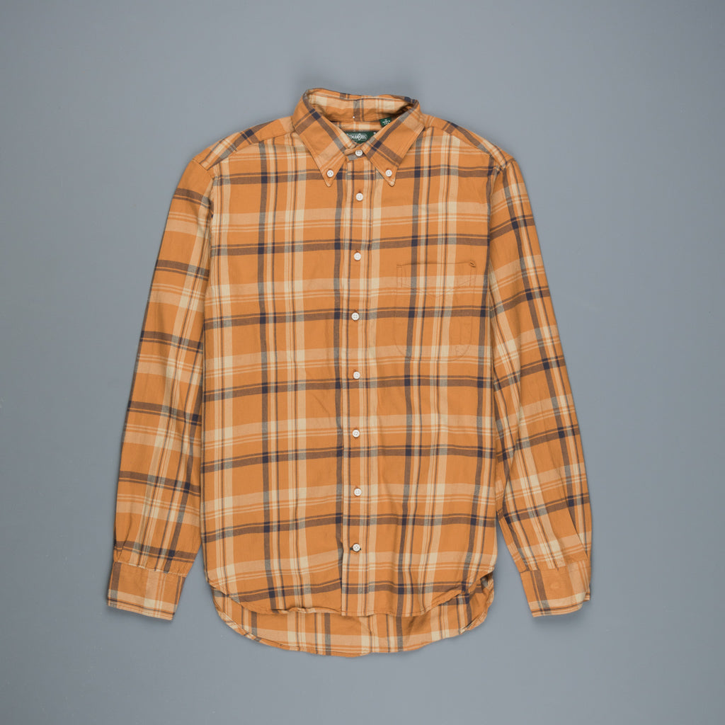 Gitman Vintage x Frans Boone Japanese woven Flannel check - William