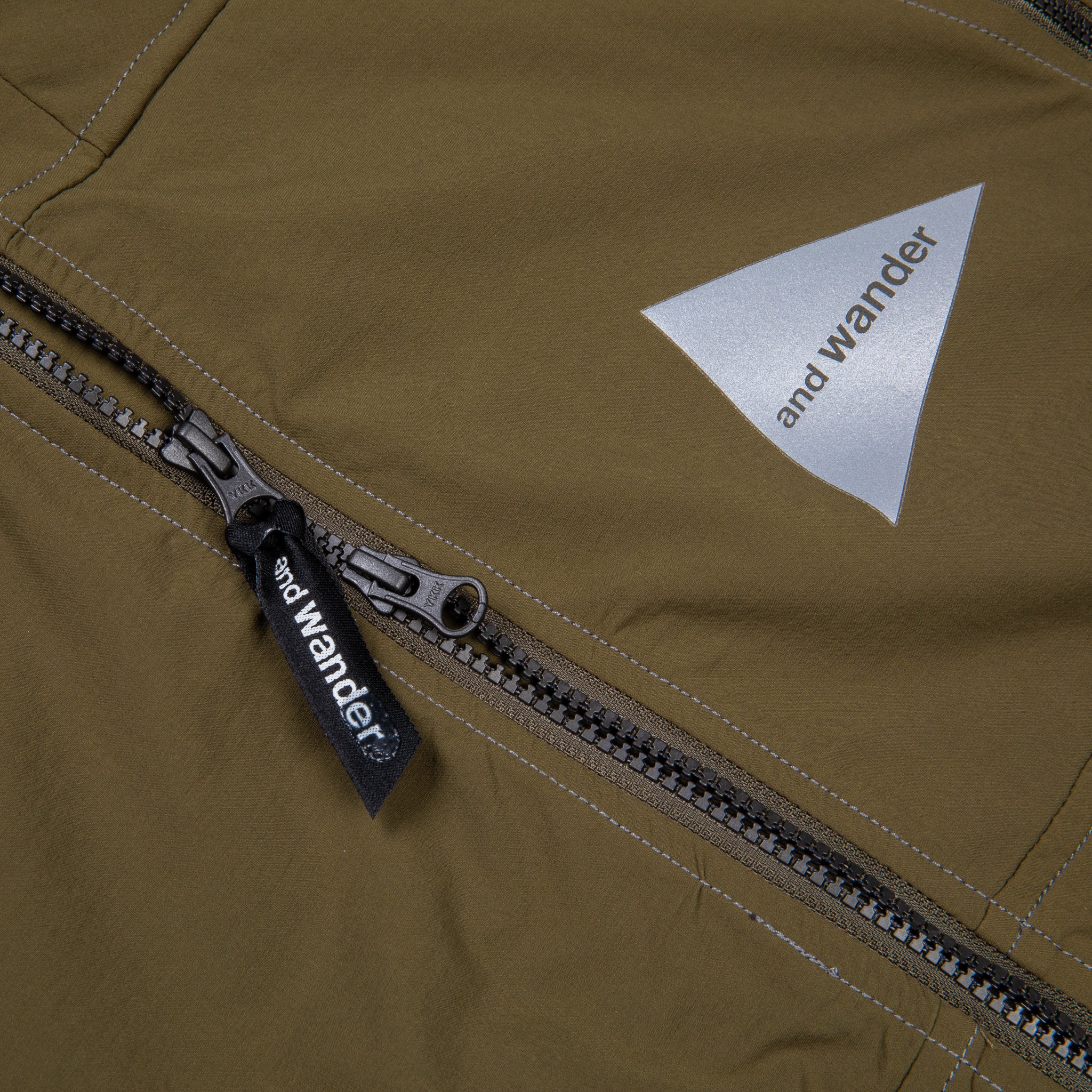 And Wander Schoeller 3XDRY Stretch Jacket Khaki