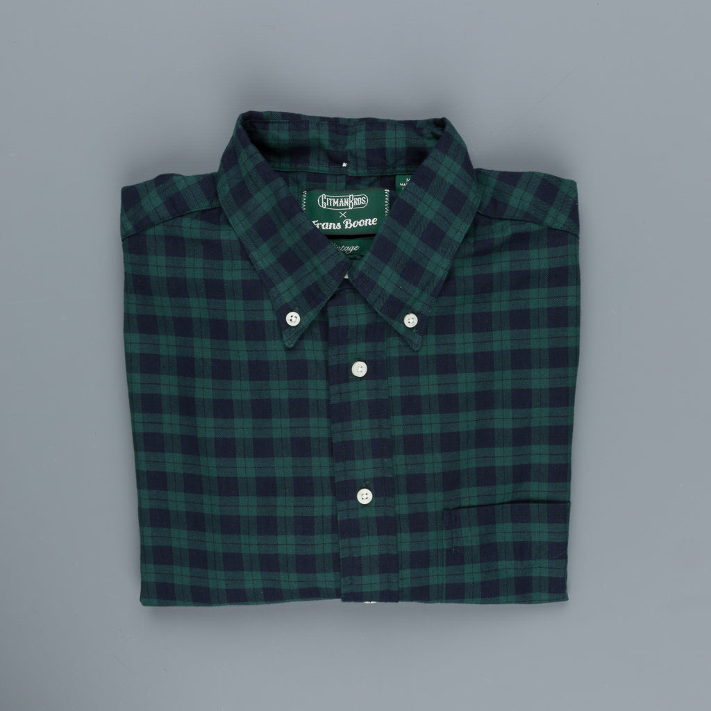 Gitman Vintage x Frans Boone Japanese woven Flannel check - Ronald