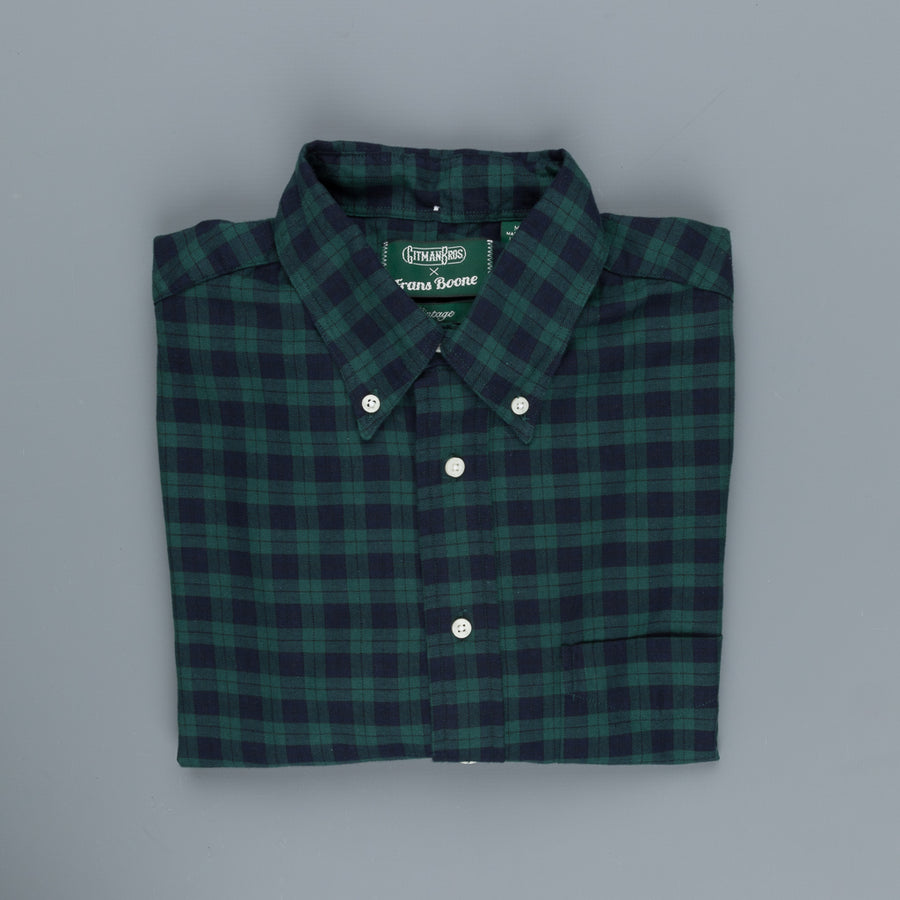 Gitman Vintage x Frans Boone Japanese woven Flannel check - Ronald