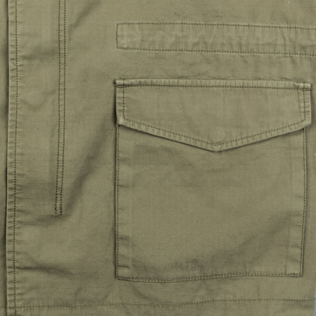 James Perse Militairy Ripstop Field Jacket Olive