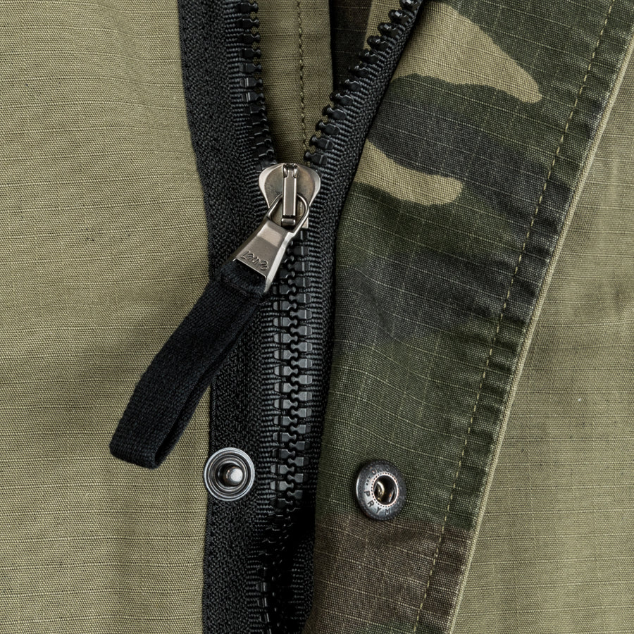 James Perse Militairy Ripstop Field Jacket Olive